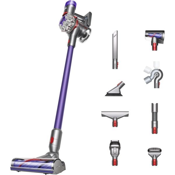 Dyson V8 Extra Cordless Vacuum Cleaner, Purple