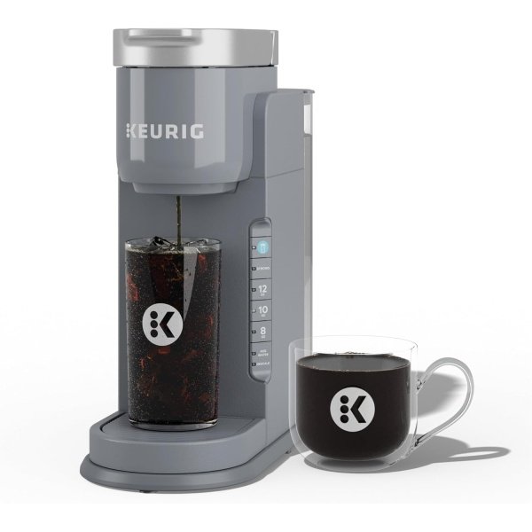 Keurig K-Iced Coffee Maker, Single Serve K-Cup Pod Iced Coffee Maker, With Hot