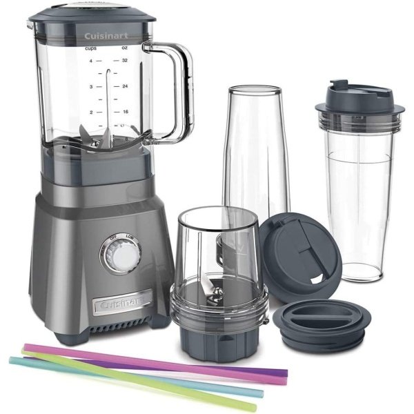 Cuisinart CPB-380 Hurricane Compact Juicing Blender, Gunmetal