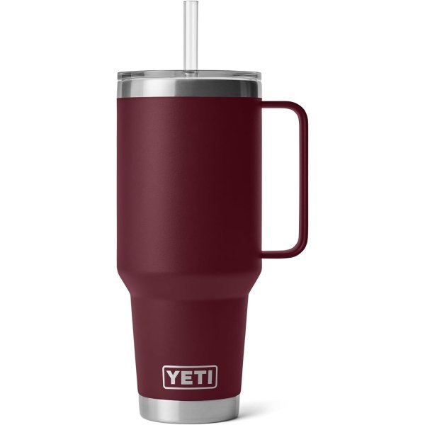 YETI Rambler 42 oz Tumbler with Handle and Straw Lid, Travel Mug Water Tumbler