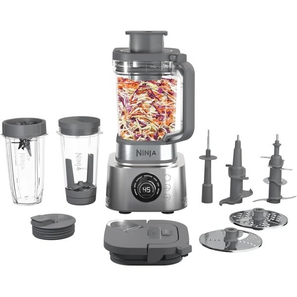 Ninja Blender & Food Processor Combo, Foodi Power Blender System for Smoothies,