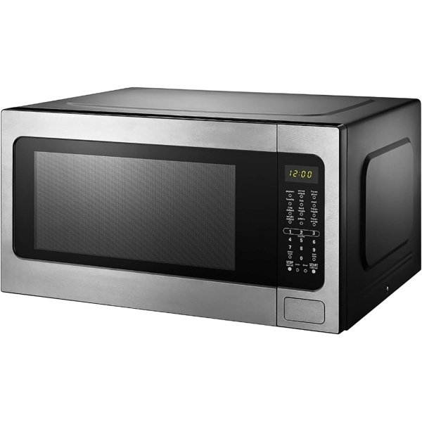 Black+Decker EM262AMY-PHB 2.2 Cu. Ft. Microwave with Sensor Cooking, Stainless
