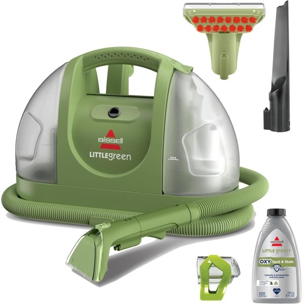 BISSELL Little Green Multi-Purpose Portable Carpet and Upholstery Cleaner, Car