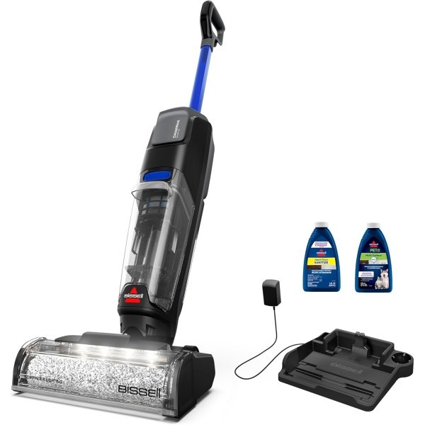BISSELL CrossWave OmniFind Cordless Wet Dry Vacuum with FurFinder Headlights,