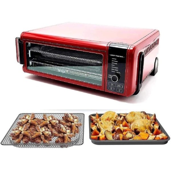 Ninja SP101 Foodi 8-in-1 Air Fry Large Toaster Oven Flip-Away for Storage