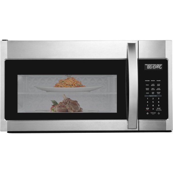 BLACK+DECKER EM044KB19 Over The Range Microwave Oven with One Touch, 1000 Watts,