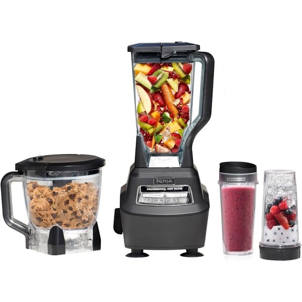 Ninja Mega Kitchen System, 1500W, 72 oz. Full-Size Blender & 8-Cup Food